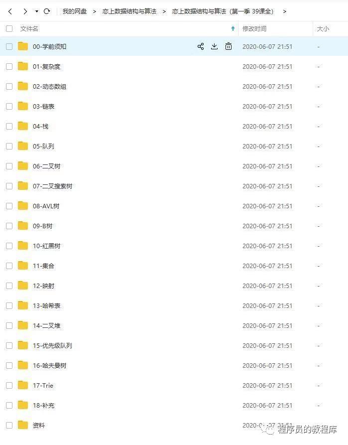 恋上数据结构与算法程序员MJ小码哥一二三季李明杰视频教程网盘