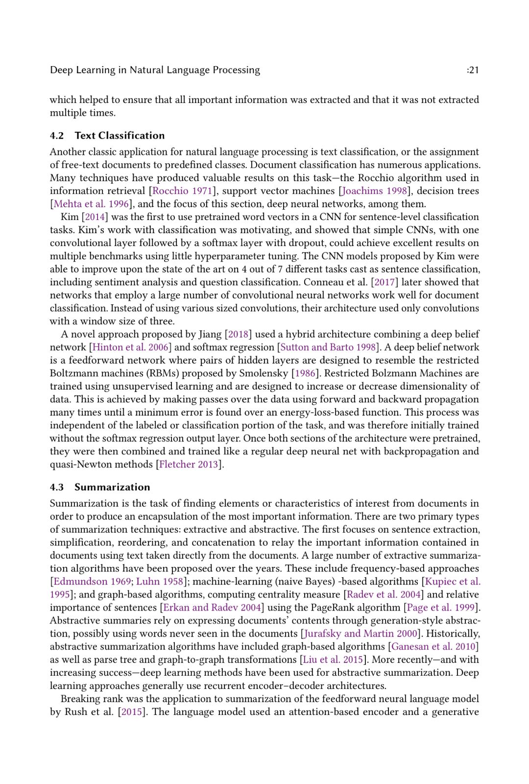 35页自然语言处理深度学习综述，带你纵览NLP知识全貌