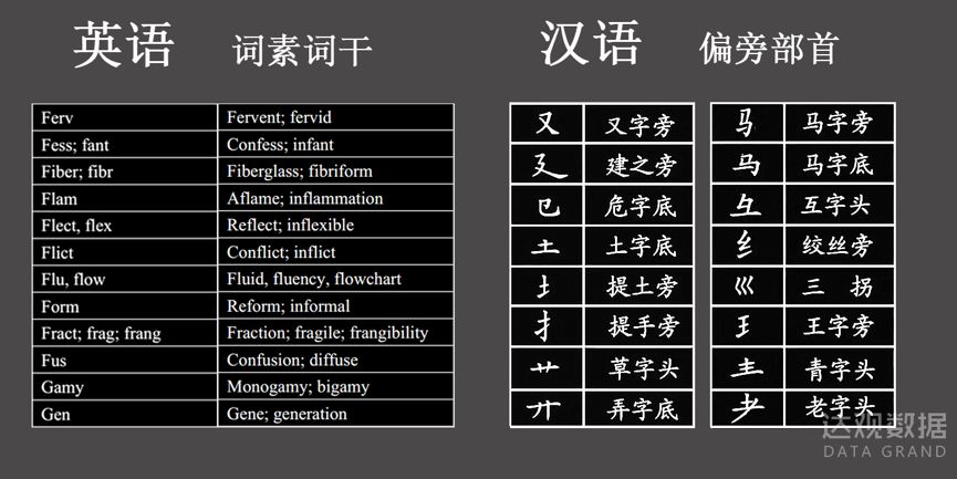 达观数据：综述中英文自然语言处理的异和同