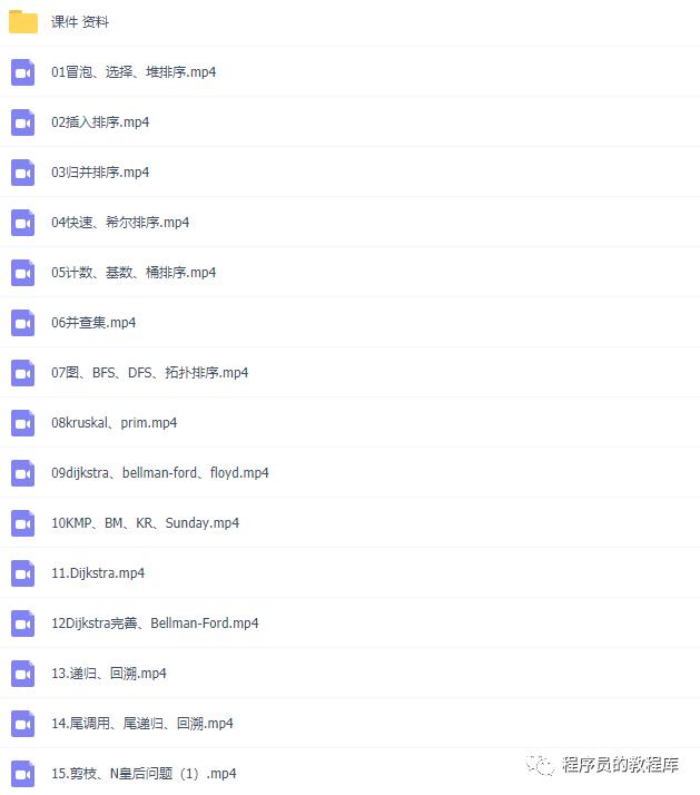 恋上数据结构与算法程序员MJ小码哥一二三季李明杰视频教程网盘