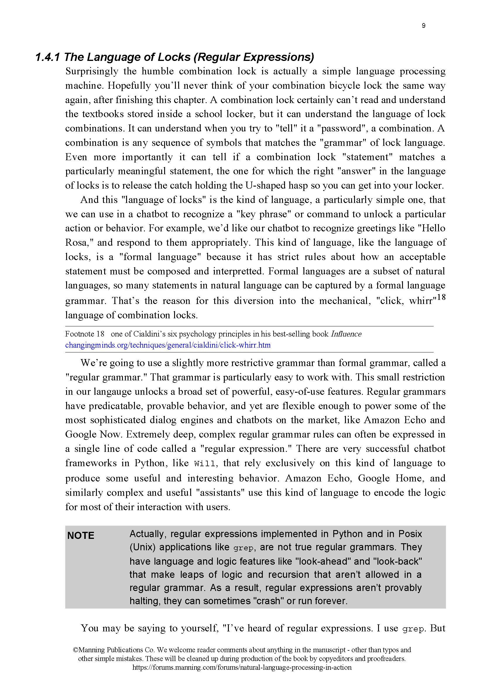 【下载】Python自然语言处理实战书籍和代码《Natural Language Processing in Action》