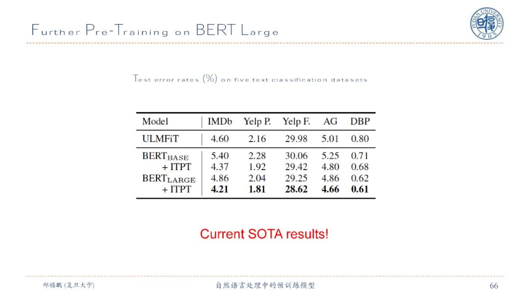 【邱锡鹏老师SMP2020教程】自然语言处理中的预训练模型，90页ppt