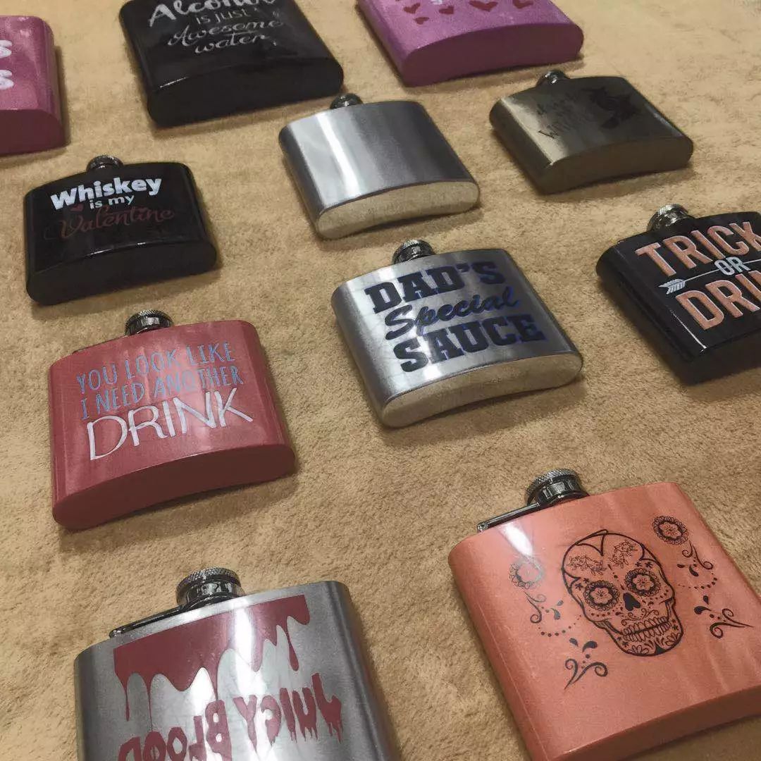 【微店】即刻开拍 !HIP FLASK 入门级的304钢酒壶多种规格男人户外的随身品