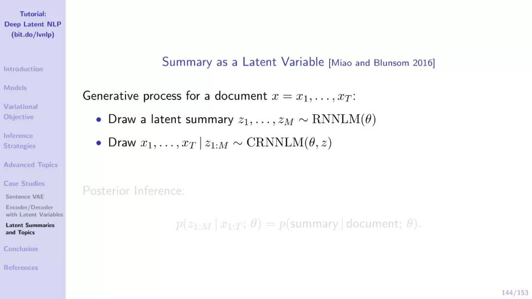 【EMNLP干货】自然语言中的深度隐变量模型（附211页PDF下载）