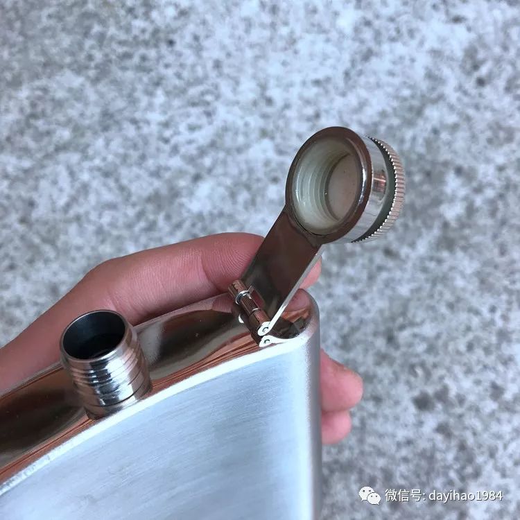 酒友快来！Hip Flask！硬汉户外不锈钢便携酒壶6盎司酒具