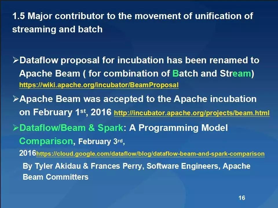 大数据分析引擎Apache Flink: What, How, Why, Who, Where?