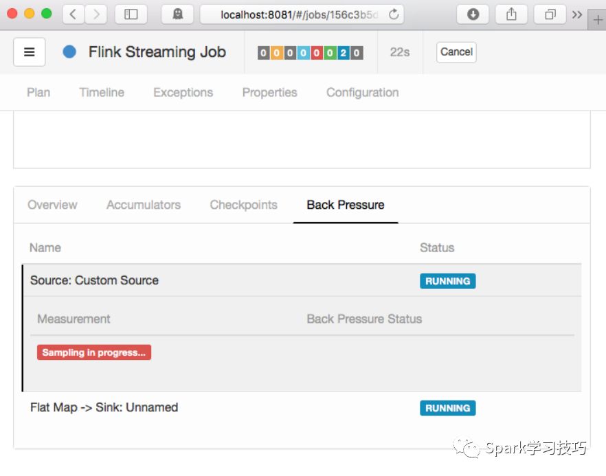 flink和spark Streaming中的Back Pressure