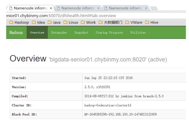 史上最详细的 Hadoop 环境搭建