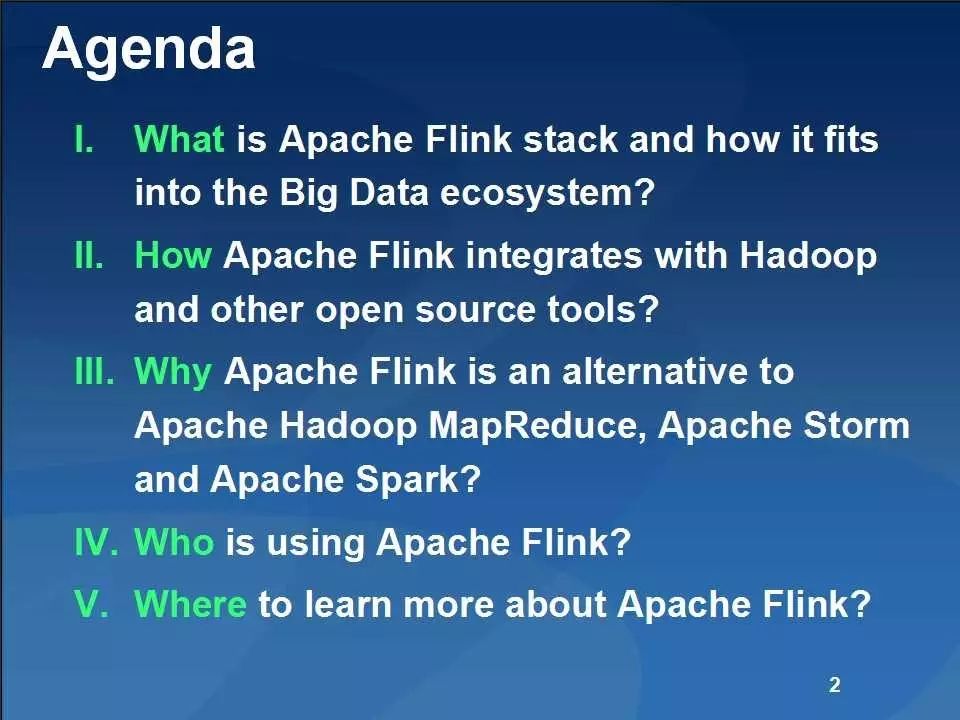 大数据分析引擎Apache Flink: What, How, Why, Who, Where?