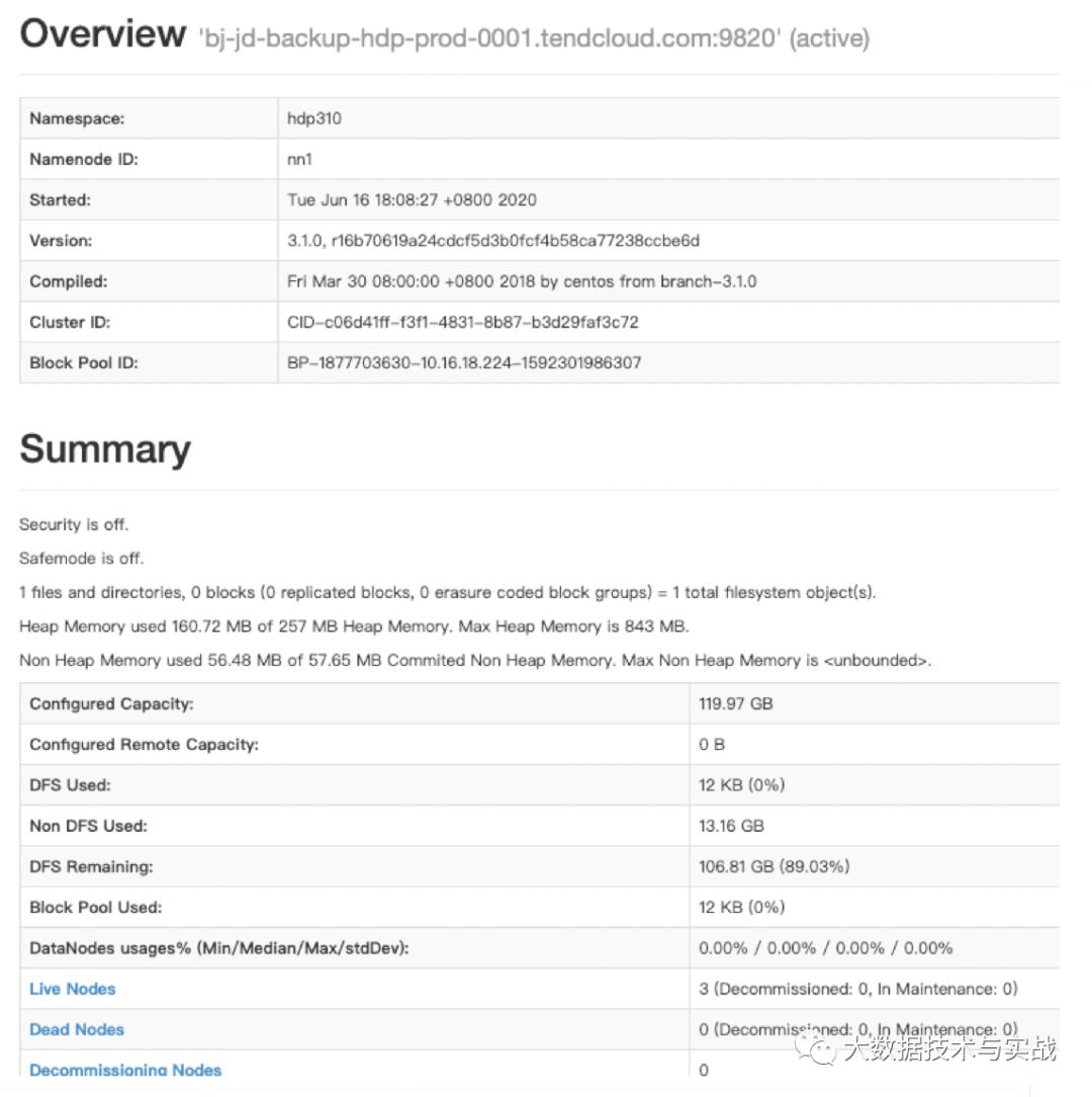 Hadoop3.1.0 HA(hdfs+yarn) 集群模式-下