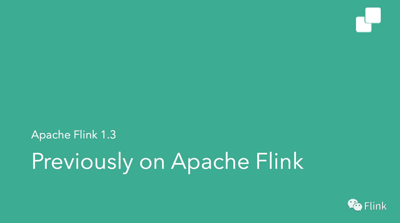 FlinkForward Berlin 2017--From Apache Flink 1.3 to 1.4