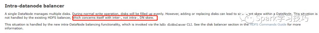 Hdfs的DN节点数据磁盘大小不均衡如何处理