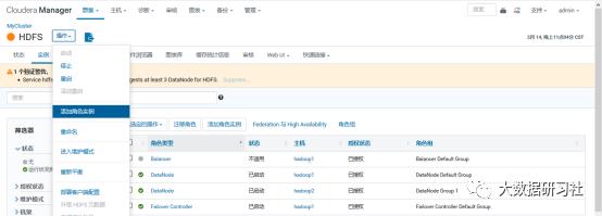 大数据基础运维：HDFS运维