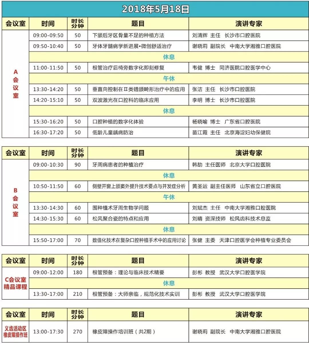 【学术通知】HDFS 2018湖南口腔医学大会暨口腔展览会，预登记尊享礼遇！