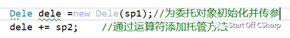 C#中的委托（delegate）