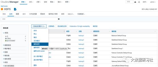 大数据基础运维：HDFS运维