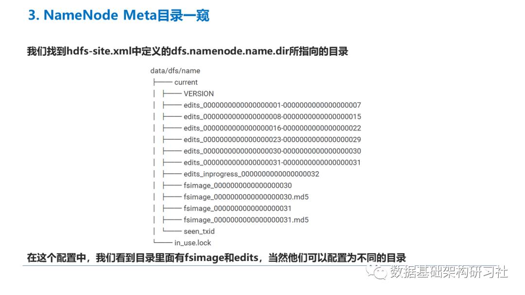 HDFS元数据架构分析与常见操作