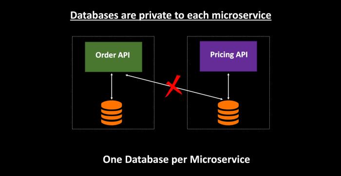 不要在微服务架构中使用单一数据库