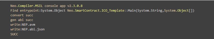 NEO C# 合约编译器原理解析