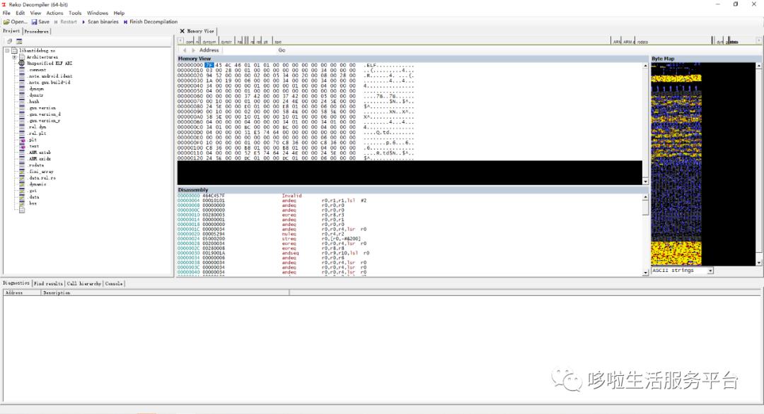 C#开源项目-二进制文件的反编译器