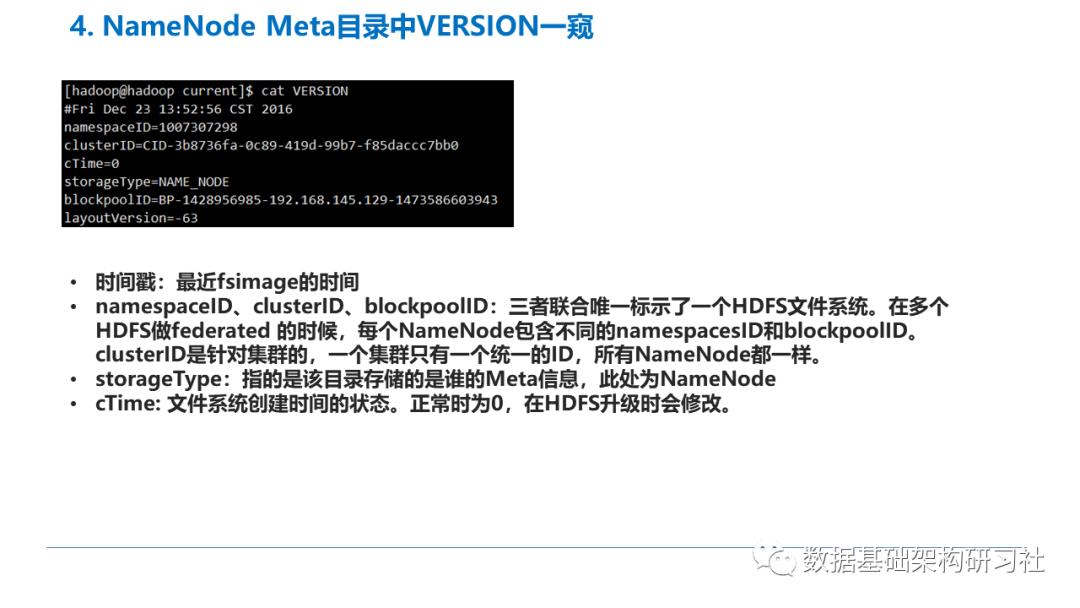 HDFS元数据架构分析与常见操作