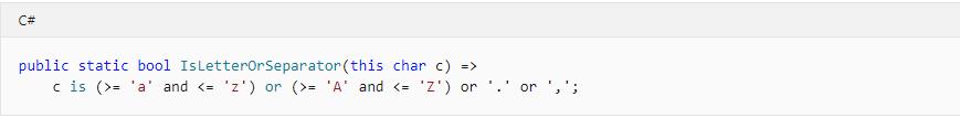 C# 9.0 中的新增功能