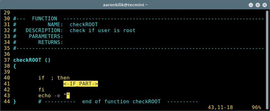 如何用 bash-support 插件将 Vim 编辑器打造成编写 Bash 脚本的 IDE