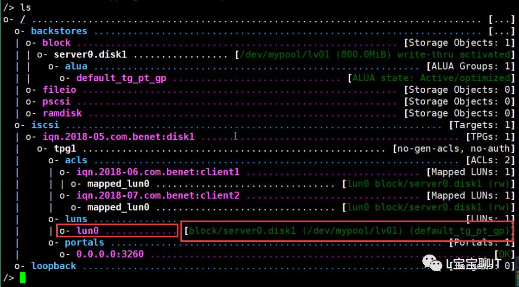 Linux基础——ISCSI网络存储服务