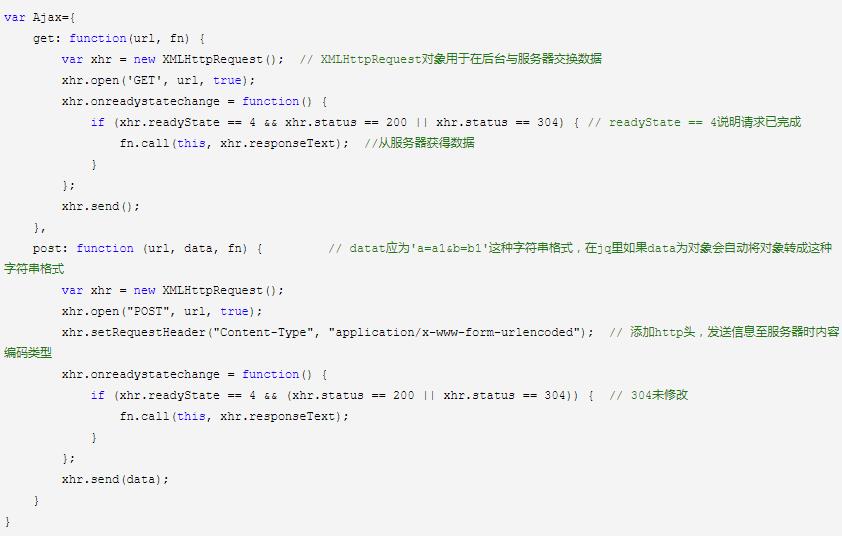 Ajax知识点整理