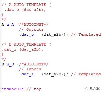 RTL顶层自动连线的秘密武器：Emacs verilog-mode介绍（VIM也可以用）