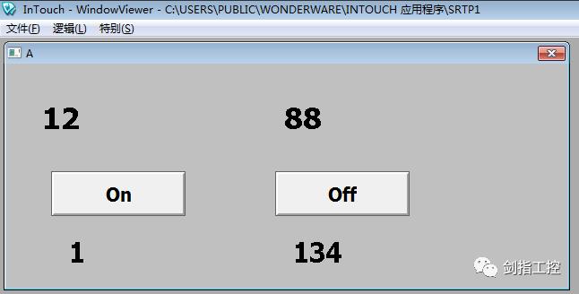 Intouch通过SRTP或MBTCP协议连接HORNER控制器