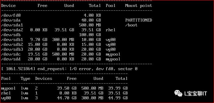 Linux基础——RAID和LVM