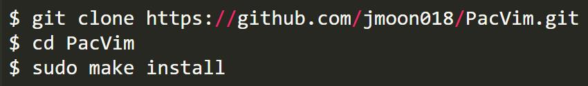 PacVim:一个用于学习Vim的命令行游戏