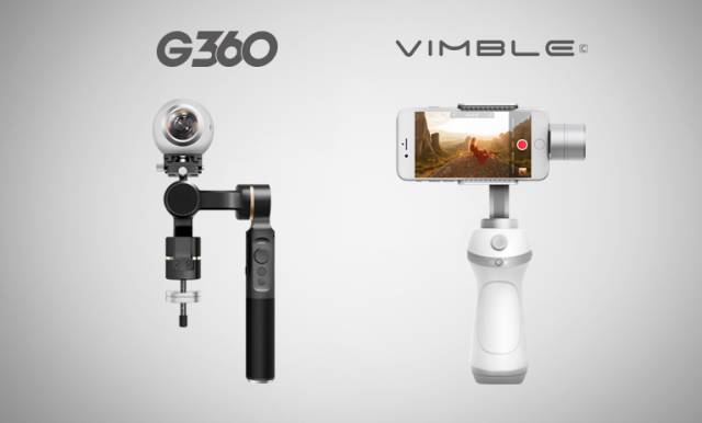 炫酷体验、劲爆价格！全新手机稳定器Vimble c和全景相机稳定器G360上线