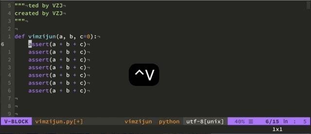 vim 实栗 (1) ：替换重复文本