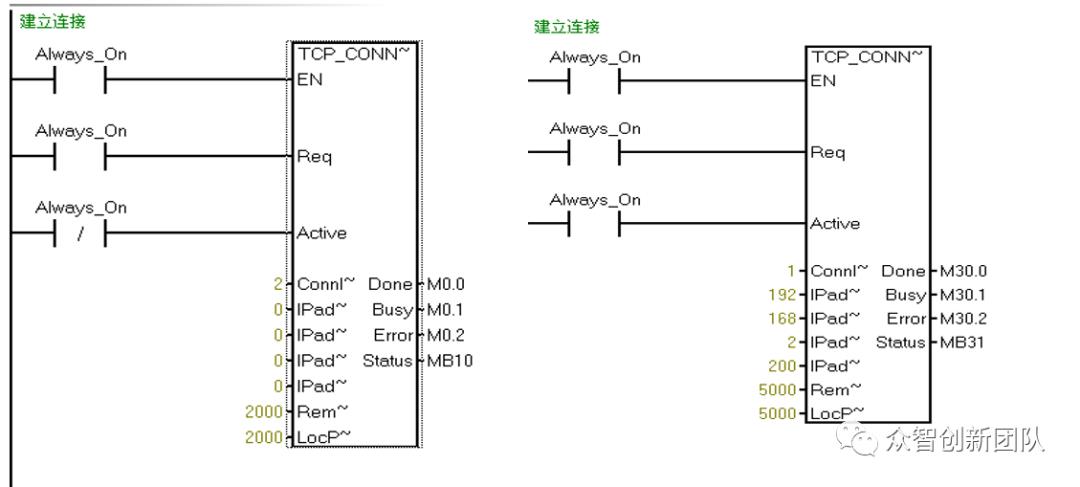 【原创技术分享】200SMART通过TCP协议创建到另一设备的链接