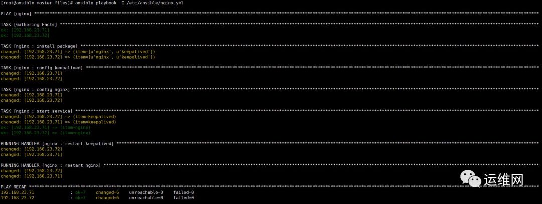 Ansible 中小企业高可用负载均衡部署方案