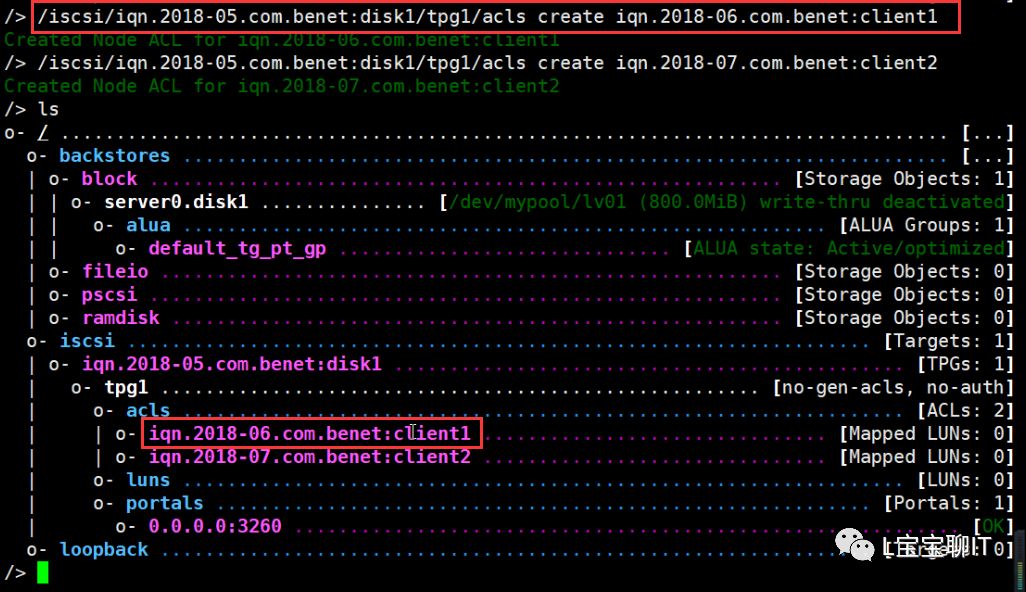 Linux基础——ISCSI网络存储服务