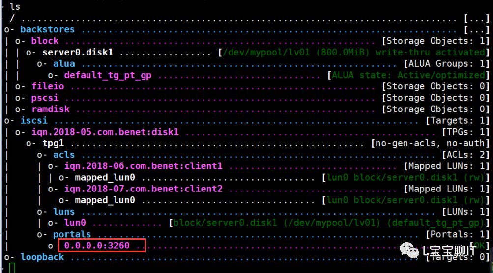 Linux基础——ISCSI网络存储服务