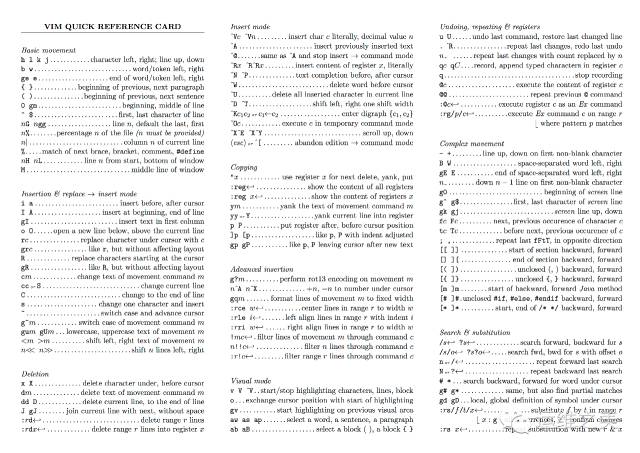 史上最全Vim快捷键键位图——入门到进阶