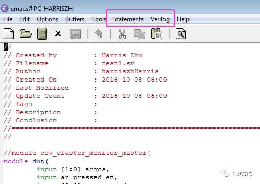 在Vim中集成emacs下的verilog-mode功能