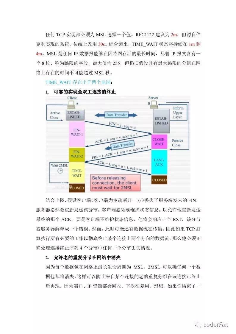 TCP协议中7种定时器总结