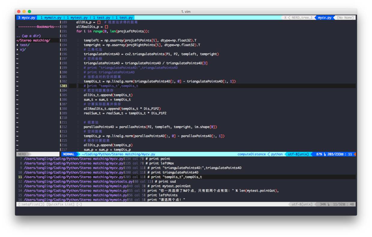 把 Vim 配置成顺手的 Python 轻量级 IDE（2）