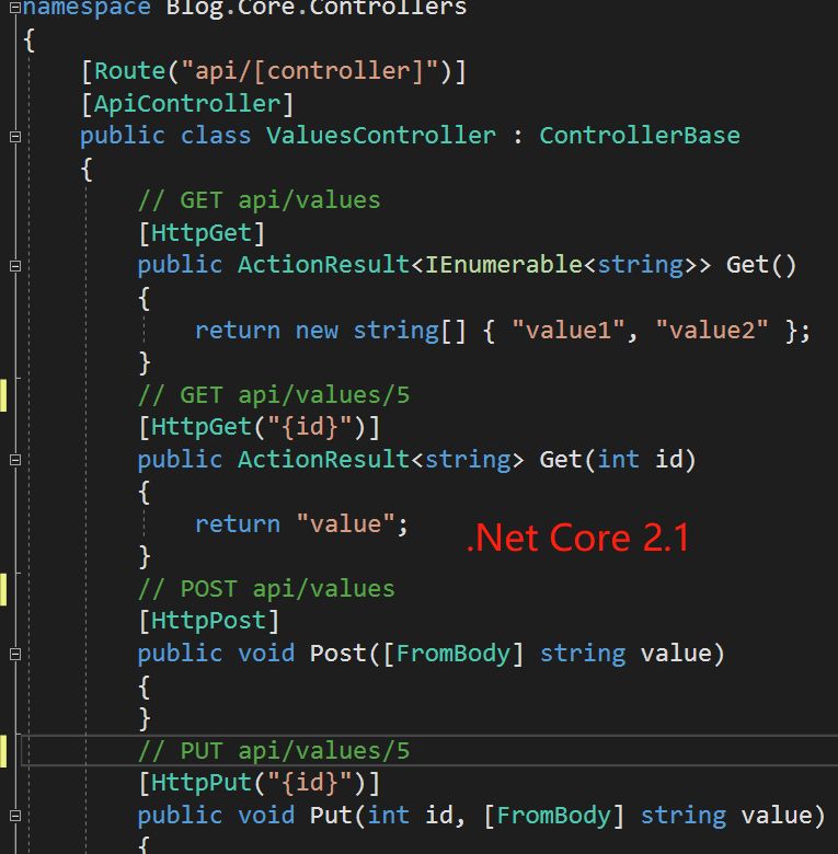 .NET Core+Vue前后端分离：后端项目搭建