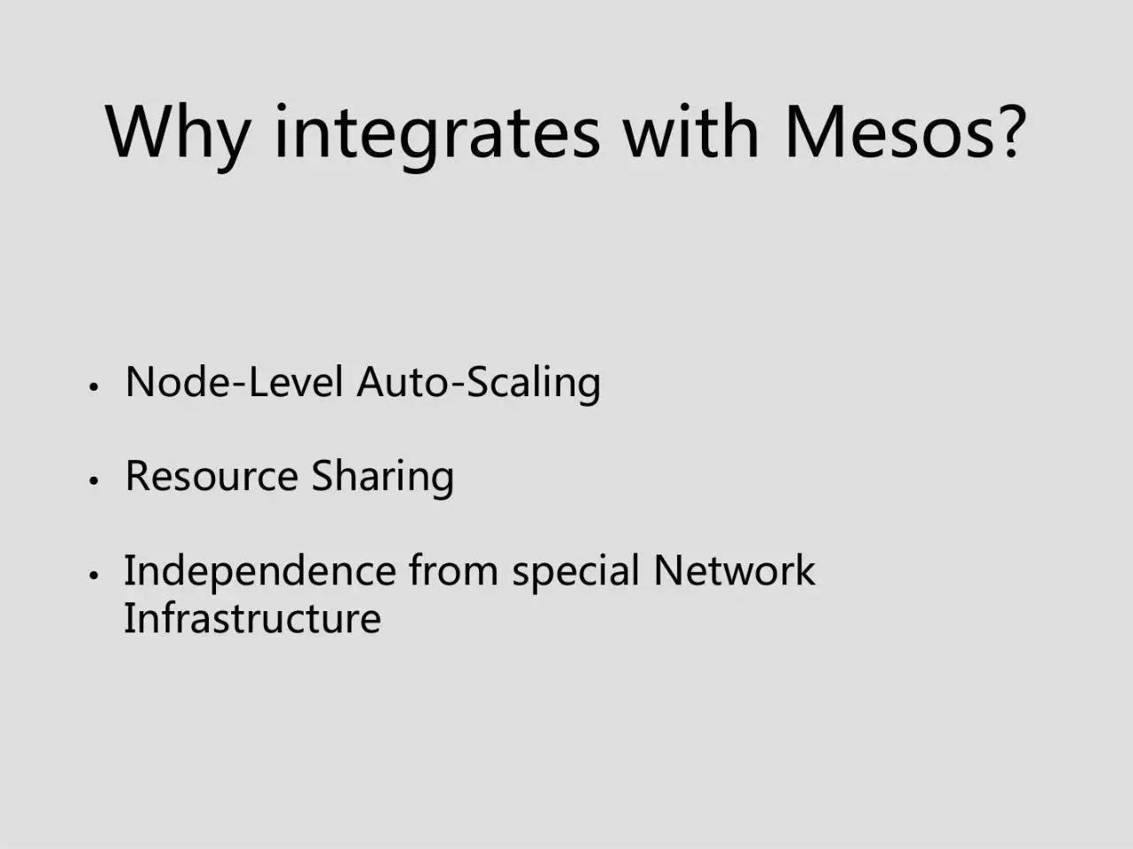 马达 | Kubernetes/Swarm on Mesos