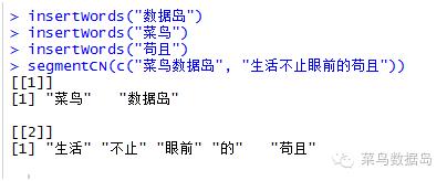 R语言文本挖掘（二）—文本分词