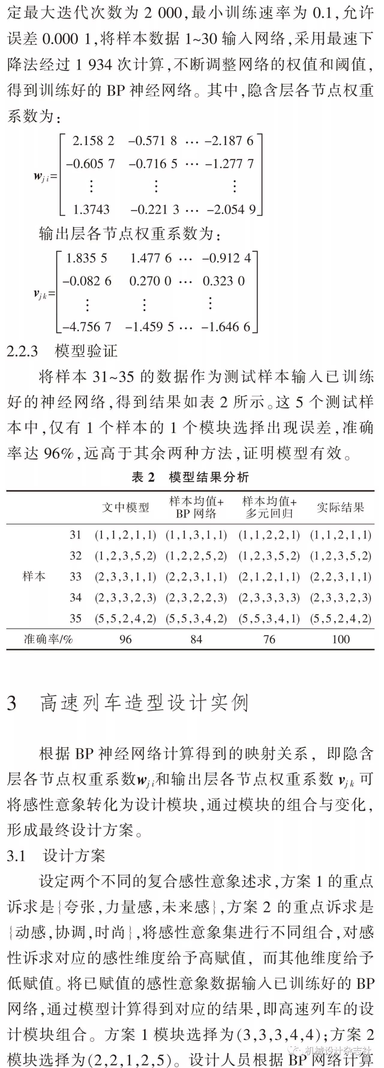 蒲骄子，等丨基于文本挖掘与神经网络的高速列车意象造型设计