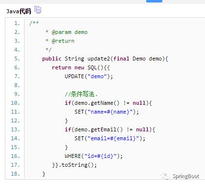 142. Spring Boot MyBatis升级篇-注解-动态SQL(if test)-方案二:@Provider