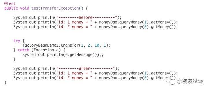 Spring + mybatis + mysql 使用事物的几种姿势