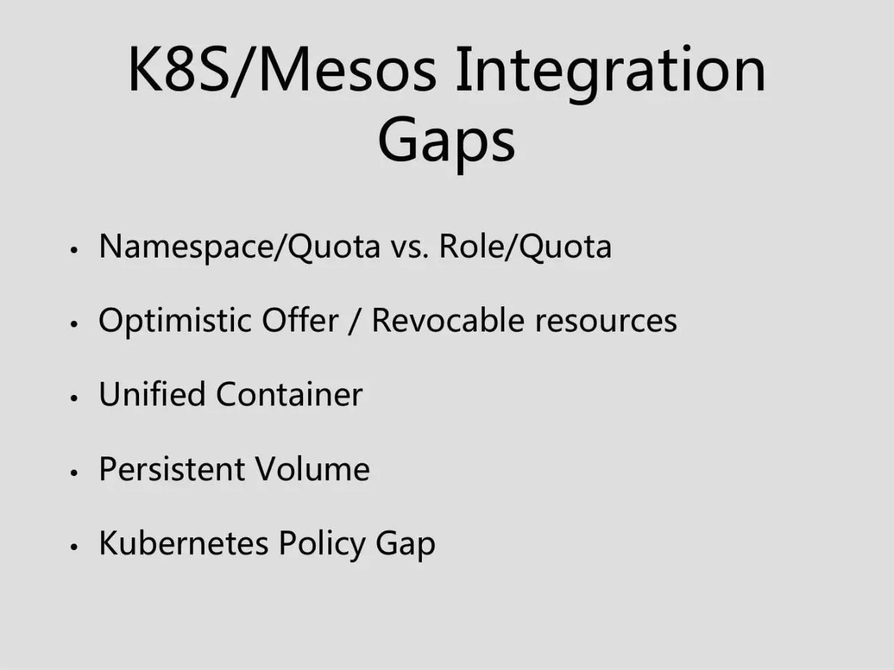 马达 | Kubernetes/Swarm on Mesos